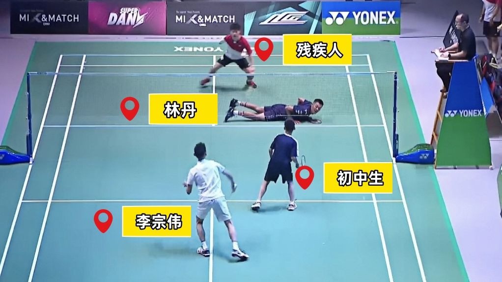 泰国羽毛球队轻取印度羽毛球队，李宗伟制霸全场